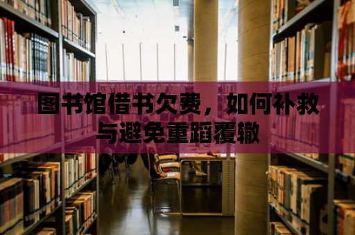 圖書館借書欠費(fèi)，如何補(bǔ)救與避免重蹈覆轍