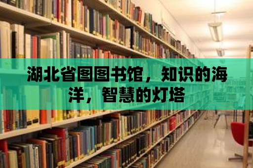 湖北省圖圖書館，知識的海洋，智慧的燈塔