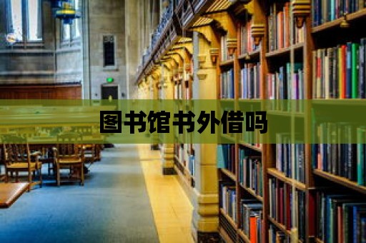 圖書館書外借嗎