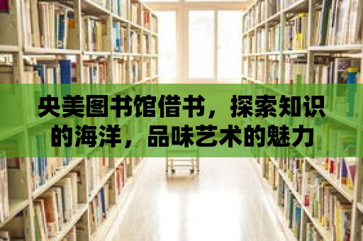 央美圖書館借書，探索知識的海洋，品味藝術的魅力