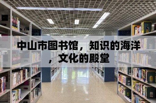 中山市圖書館，知識(shí)的海洋，文化的殿堂