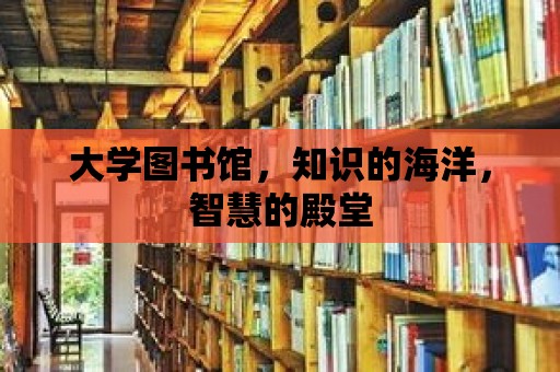 大學圖書館，知識的海洋，智慧的殿堂