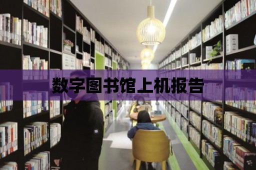 數字圖書館上機報告