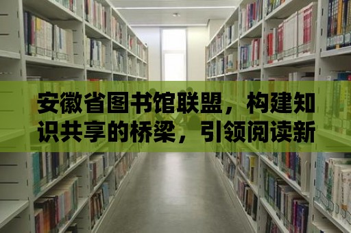 安徽省圖書館聯盟，構建知識共享的橋梁，引領閱讀新風尚