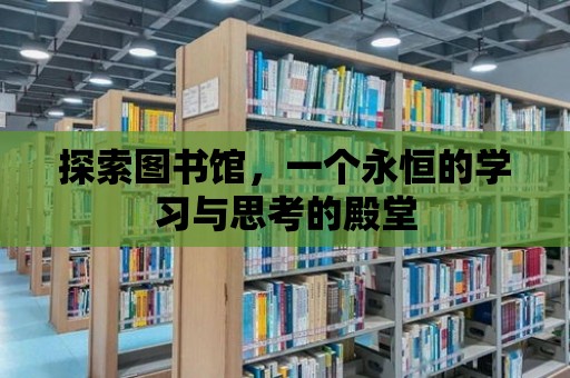 探索圖書館，一個永恒的學習與思考的殿堂