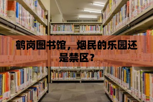 鶴崗圖書館，煙民的樂園還是禁區？