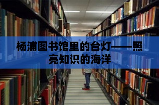 楊浦圖書館里的臺燈——照亮知識的海洋