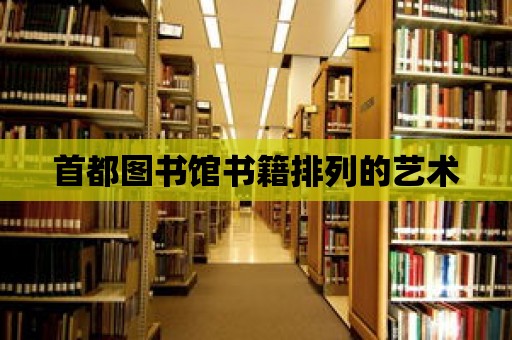 首都圖書館書籍排列的藝術(shù)