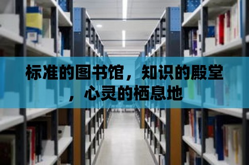 標準的圖書館，知識的殿堂，心靈的棲息地