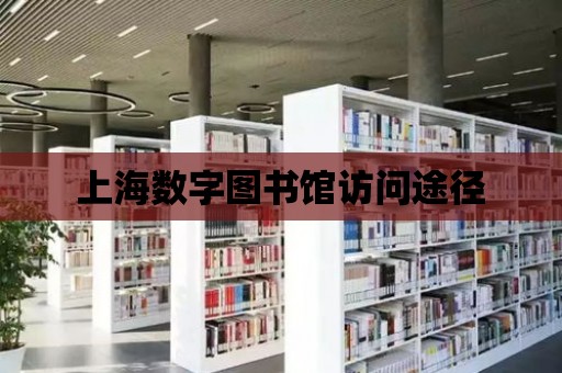 上海數(shù)字圖書館訪問途徑