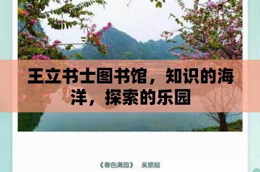 王立書士圖書館，知識(shí)的海洋，探索的樂園