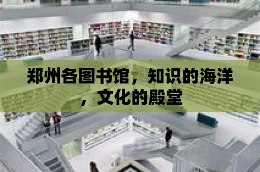 鄭州各圖書館，知識的海洋，文化的殿堂