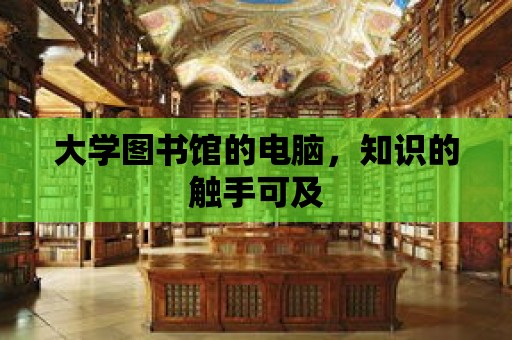 大學(xué)圖書館的電腦，知識(shí)的觸手可及