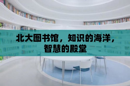 北大圖書(shū)館，知識(shí)的海洋，智慧的殿堂