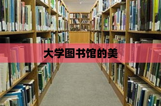 大學圖書館的美