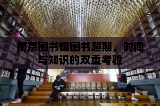 南京圖書館圖書超期，時間與知識的雙重考驗