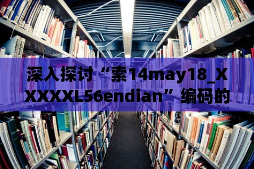 深入探討“索14may18_XXXXXL56endian”編碼的實際應用