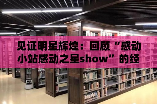 見證明星輝煌：回顧“感動小站感動之星show”的經典時刻