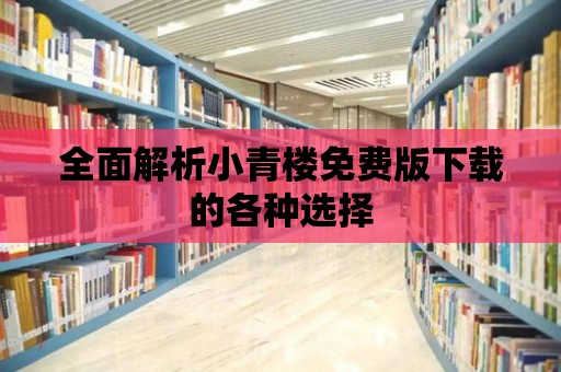 全面解析小青樓免費(fèi)版下載的各種選擇