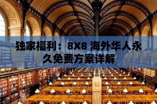 獨家福利：8X8 海外華人永久免費方案詳解