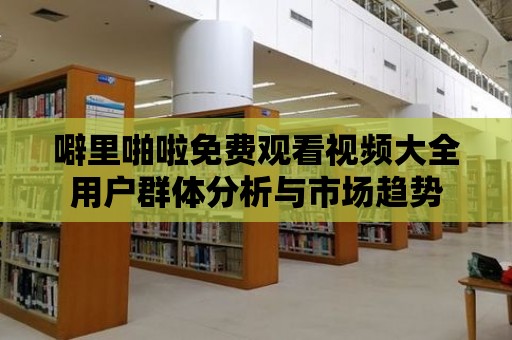 噼里啪啦免費觀看視頻大全用戶群體分析與市場趨勢