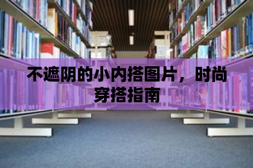 不遮陰的小內搭圖片，時尚穿搭指南