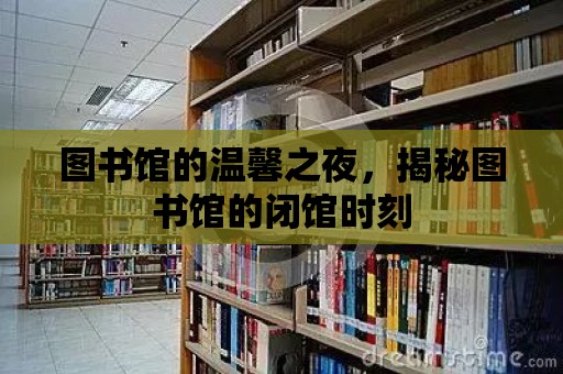 圖書館的溫馨之夜，揭秘圖書館的閉館時刻