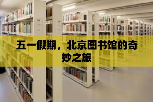 五一假期，北京圖書館的奇妙之旅