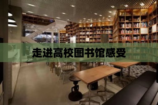 走進高校圖書館感受