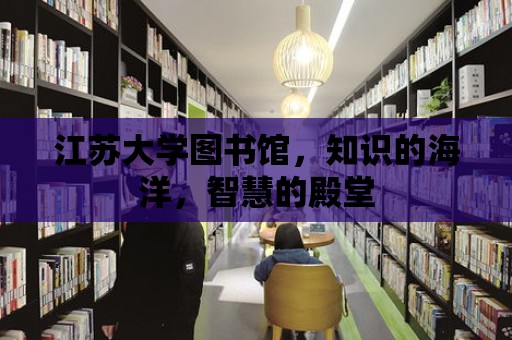 江蘇大學(xué)圖書館，知識的海洋，智慧的殿堂