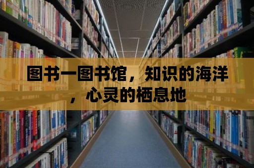 圖書一圖書館，知識的海洋，心靈的棲息地