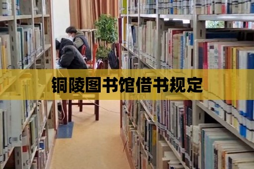 銅陵圖書館借書規定