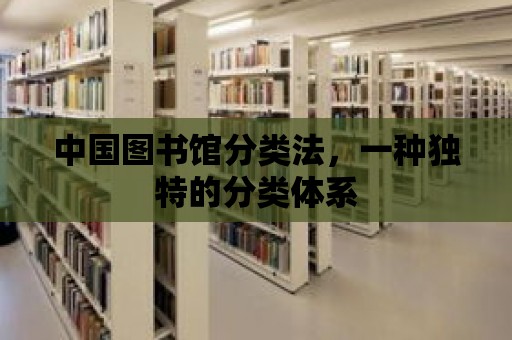 中國(guó)圖書(shū)館分類法，一種獨(dú)特的分類體系