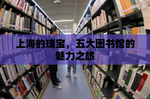 上海的瑰寶，五大圖書館的魅力之旅