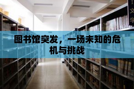 圖書館突發，一場未知的危機與挑戰