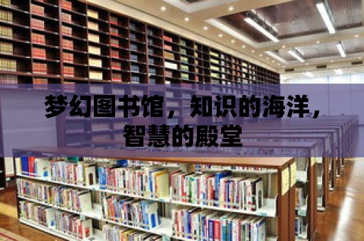 夢幻圖書館，知識的海洋，智慧的殿堂