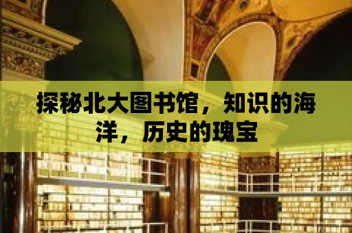 探秘北大圖書館，知識的海洋，歷史的瑰寶