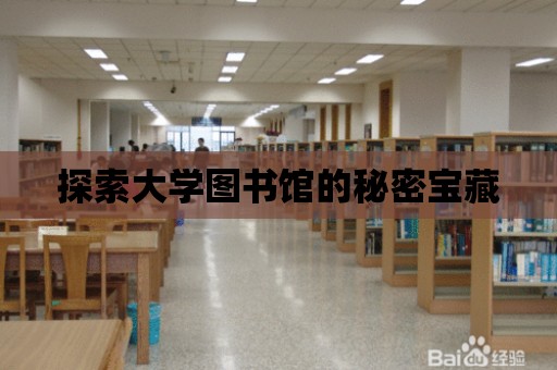 探索大學圖書館的秘密寶藏