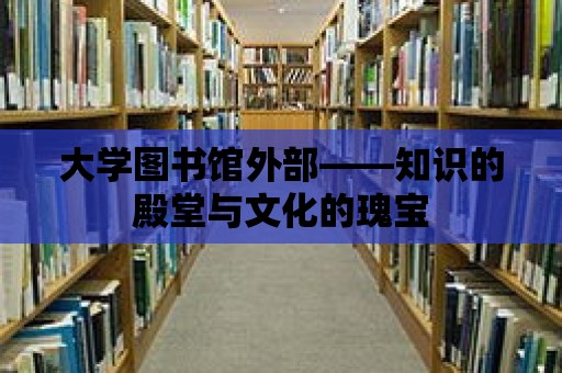 大學圖書館外部——知識的殿堂與文化的瑰寶