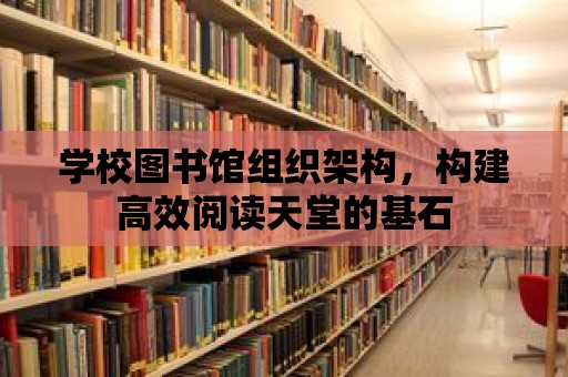 學(xué)校圖書館組織架構(gòu)，構(gòu)建高效閱讀天堂的基石