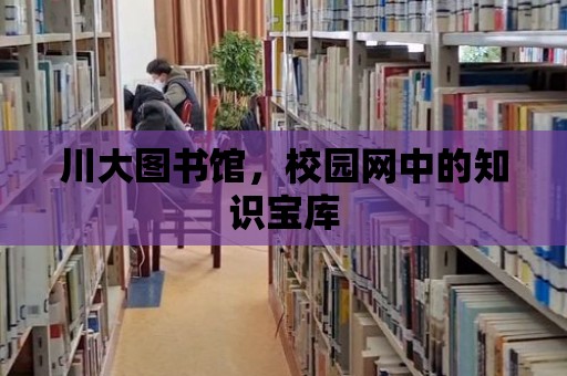 川大圖書館，校園網(wǎng)中的知識寶庫