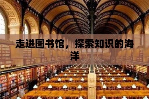 走進圖書館，探索知識的海洋