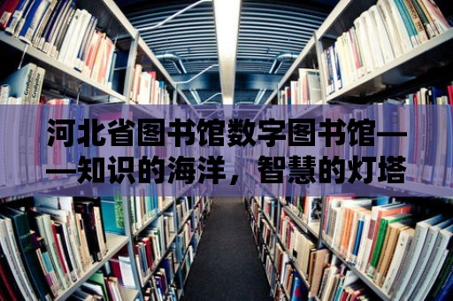 河北省圖書館數字圖書館——知識的海洋，智慧的燈塔