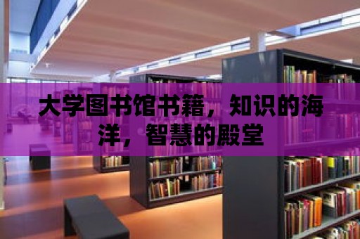 大學圖書館書籍，知識的海洋，智慧的殿堂