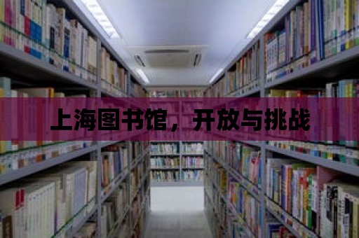 上海圖書館，開放與挑戰