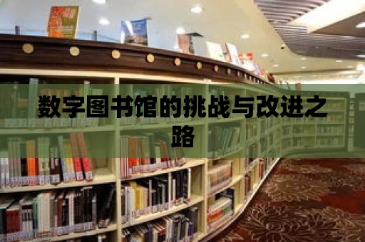 數字圖書館的挑戰與改進之路