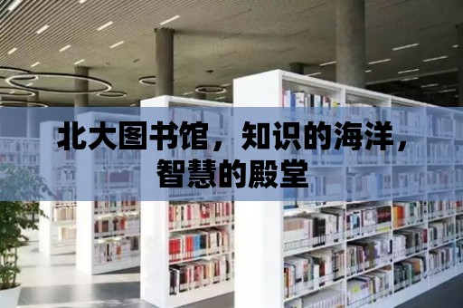 北大圖書館，知識的海洋，智慧的殿堂