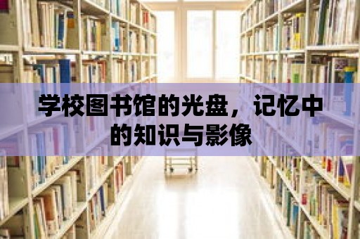 學校圖書館的光盤，記憶中的知識與影像