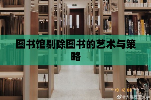 圖書館剔除圖書的藝術與策略