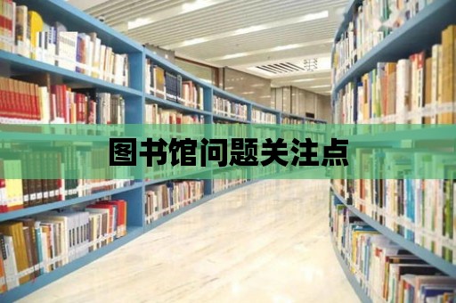 圖書館問題關注點